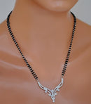 Silver white mangalsuta-9.5
