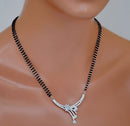 Silver white mangalsuta-9.5
