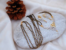 Goldpolish black and white mangalsutra-2153