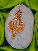 Goldpolish white jhumar-1246