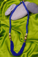 Golden and blue chain-1007