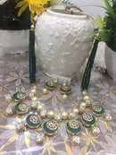 Goldpolish emerald green set-1094