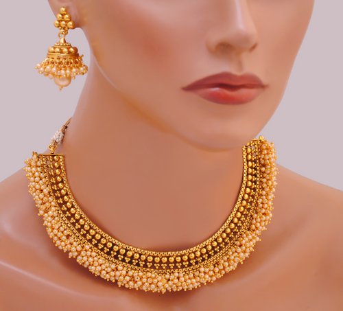 Goldpolish golden bangle set-1307