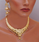 Goldplish white pearl set-1314