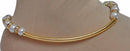golden and white anklet-1197