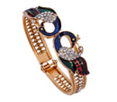 peacock  bangle