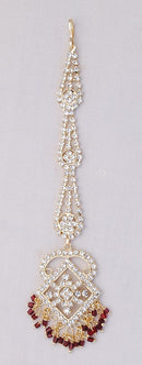 goldpolish white diamond tikka-1156