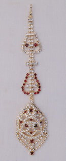 goldpolish white diamond tikka-1157