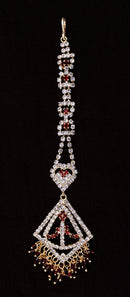 goldpolish white diamond tikka-1158