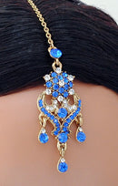 Goldpolish blue and white diamond tikka-3