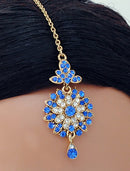 Goldpolish blue and white diamond tikka-3