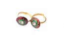 Multicolor toe ring-1100